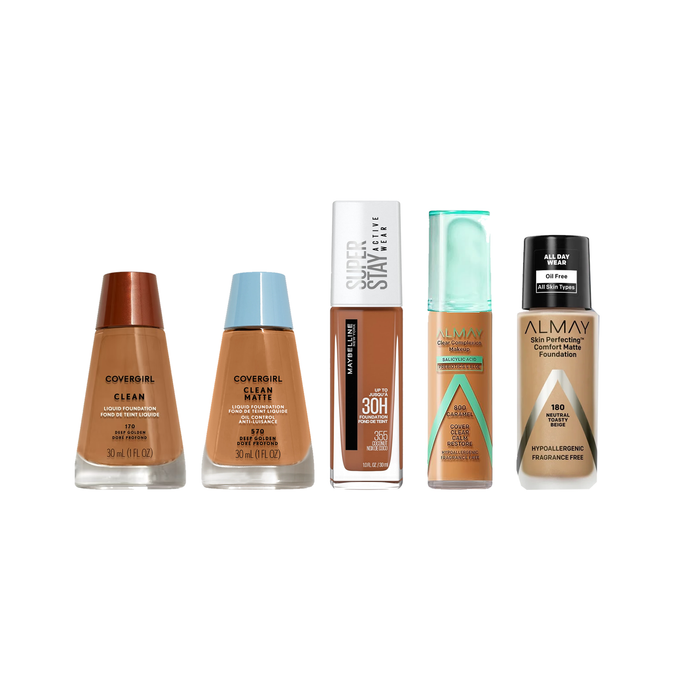 S30 - Maybelline, Almay, CoverGirl Foundation