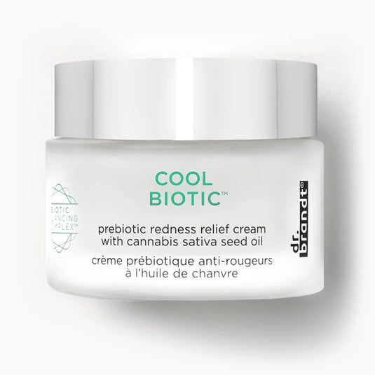 dr. brandt - Cool Biotic Prebiotic redness relief cream with cannabis sativa seed oil